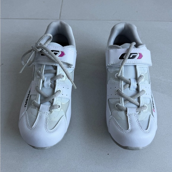 Garneau Women’s Cycling Shoes White US 7.5 Spin Road Like New - Picture 2 of 8